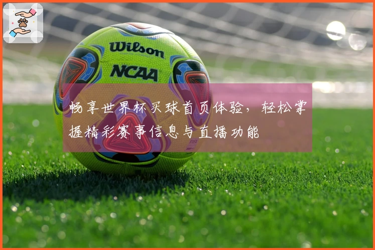 畅享世界杯买球首页体验,轻松掌握精彩赛事信息与直播功能